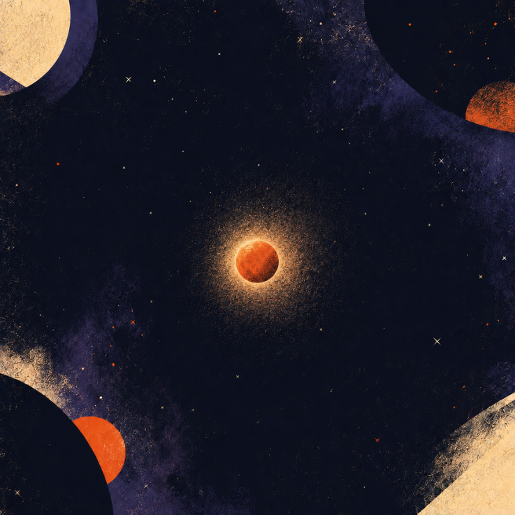 Autonomous core — glowing sun