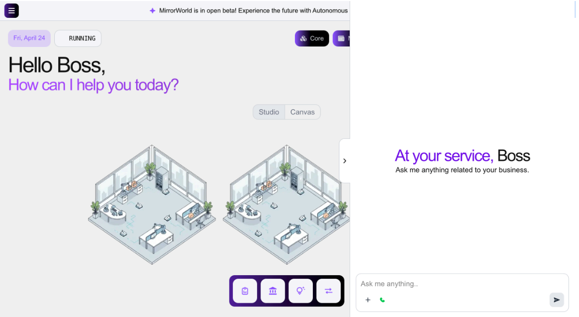 AI runs operations